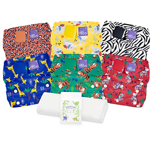Bambino Mio Miosolo - Set de pañales de tela, Multicolor (Viajero de ensueño)